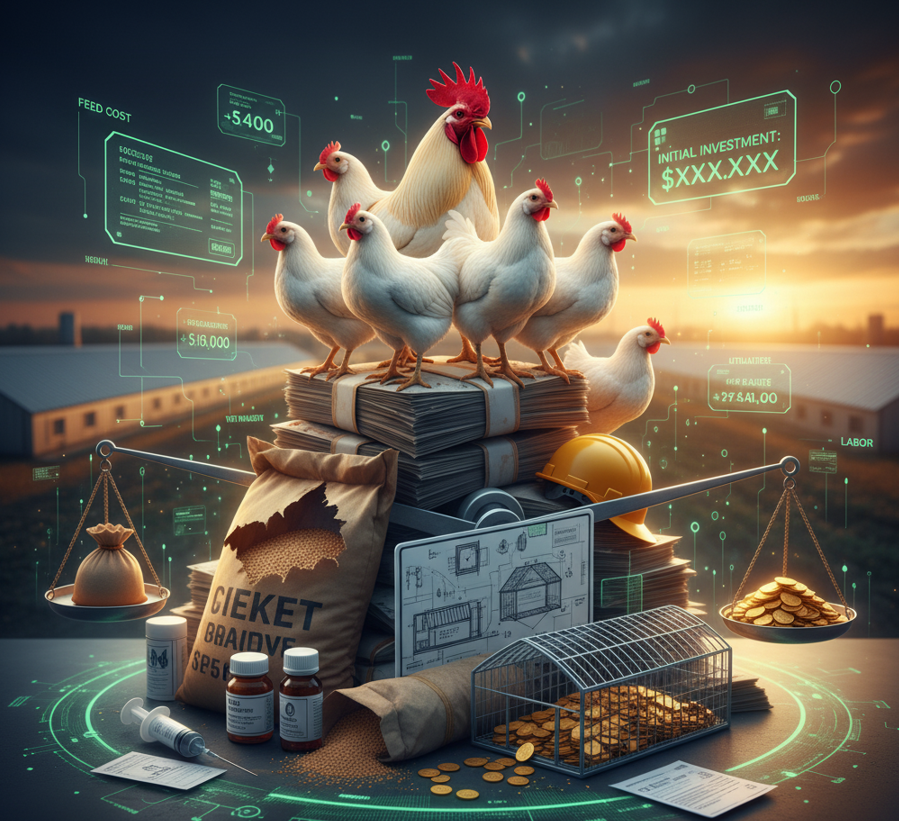 Gharama za Kufuga Kuku wa Nyama